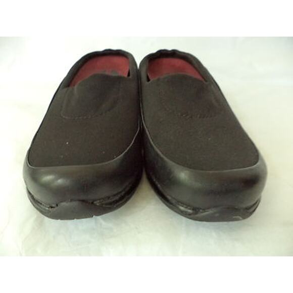 MERRELL Slide EUR 37 US 6.5M SPIRE BLACK LEATHER MICROFIBER SPORTY WALKING SHOE - Picture 3 of 7